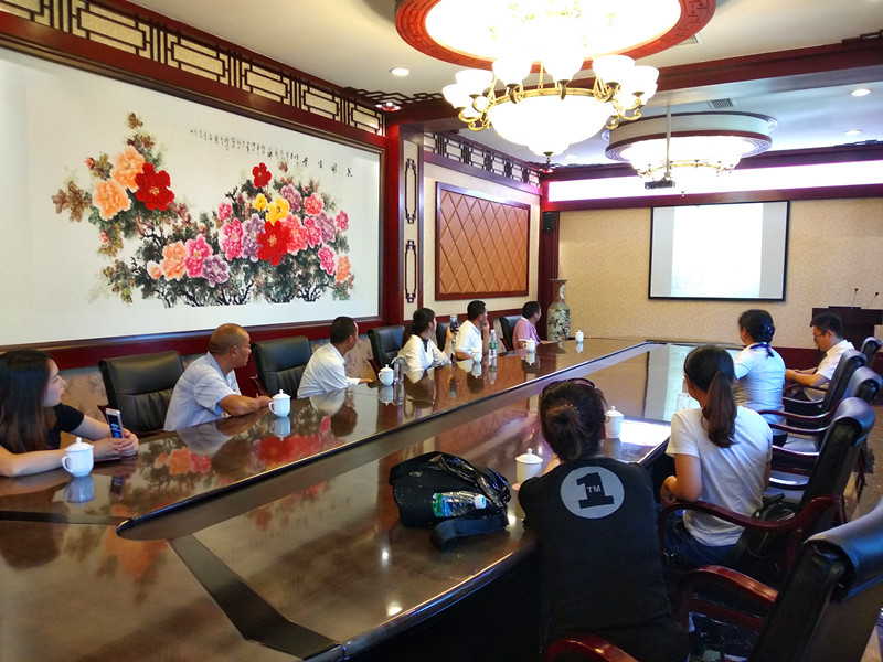 西安寿阳山墓园赴长松寺学习考察园区管理建设
